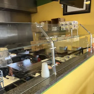 interior, sushi and sashimi