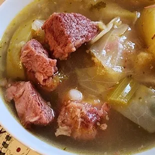 Sopa de res