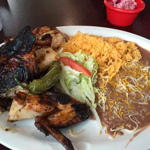1/2 pollo