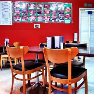 Order from the pictures on the wall