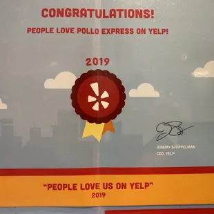 They are loved on Yelp!!