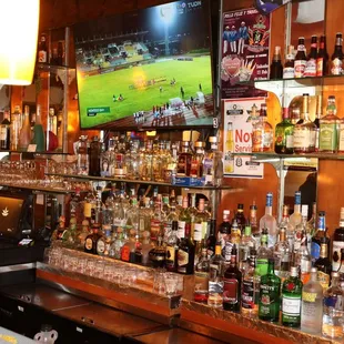 Enjoy a drink at our lively bar!