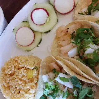 Shrimp Taco Platter