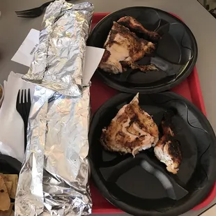 One leg and thigh. Order #2