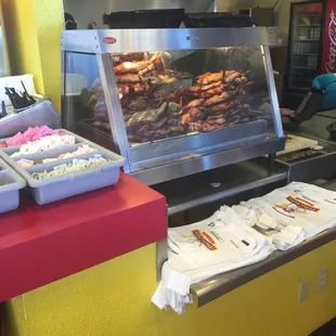 sushi and sashimi, interior