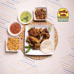 a plate of food