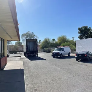 Blocking the drive thru INTENTIONALLY