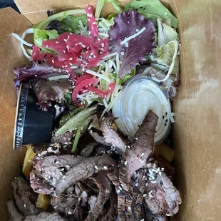 Steak bowl , very good!