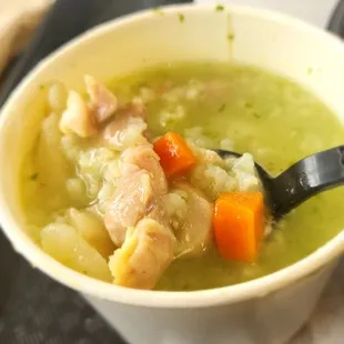 Cilantro/Green soup