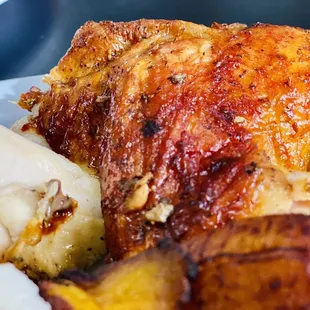 Half 1/2 Chicken Platter with 2 Sides