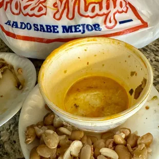 Charro beans not fully cooked and it is toxic. frijol crudos