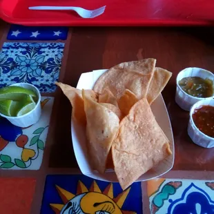 These chips were hot, fresh and delicious