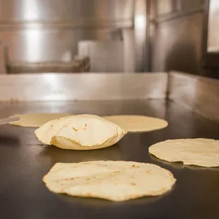 the process of making tortillas