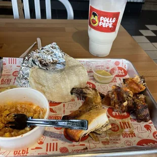 2 Piece Breast &amp; Wing Combo!