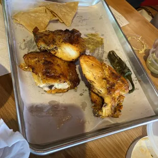 16 Piece Family Meal Chicken already almost gone.