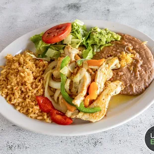 Chicken Fajita Plate