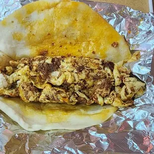 Chorizo and eggs great