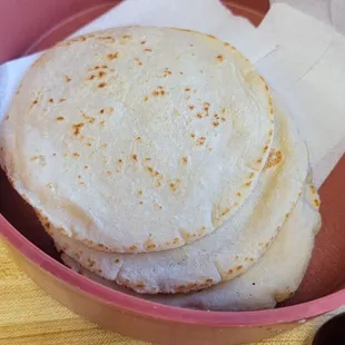 Hand-made tortillas