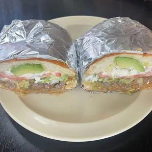 Carne Asada torta was really good and well made..