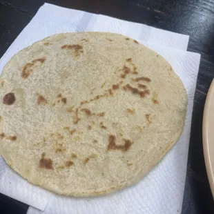 Hand made tortilla