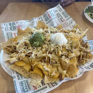 Grilled Chicken Nachos