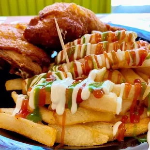 fried chicken, chicken wings, poultry, food, bbq chicken, chicken wings and fried chicken, bbq wings, chicken, fried chicken wings