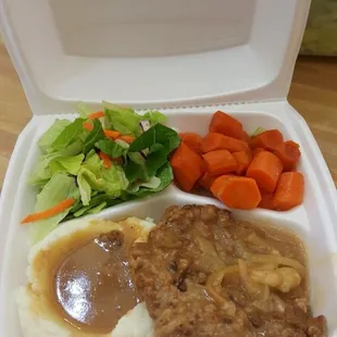 Smothered cutlet special