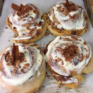 Bacon Cinnamon Rolls