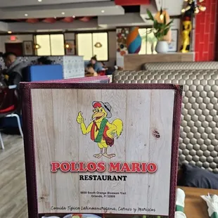 Menú