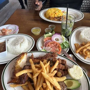 37. Bandeja Mario   Mario&apos;s Special Platter 20. Arroz con Pollo   Mixed Rice with Chicken