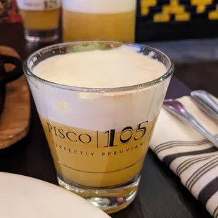 Pisco sour passion fruit