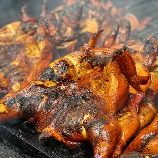 Pollo echo % al carbón