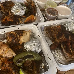 we ordered 3 chicken special and they forgot to put the side order beans!