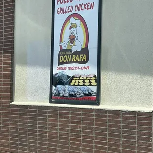 outside