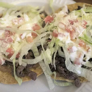 beef tostadas
