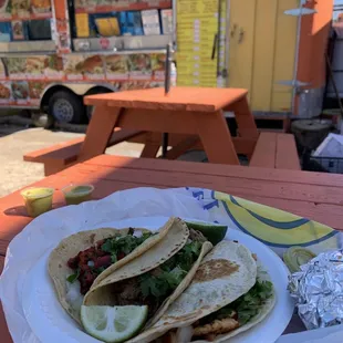 al pastor carnitas fajitas de pollo