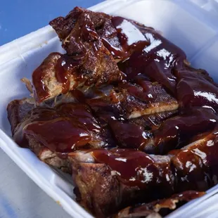 bbq ribs, ribs, food