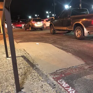 Drive through is so busy, And it blocks all the cars that chose to eat inside. So I&apos;m sitting here enjoying a cigarette because I&apos;m stuck!