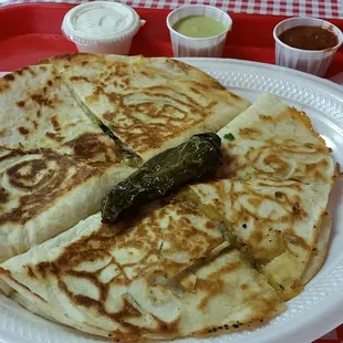 Carne asada quesadilla!