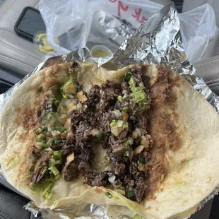 Barbacoa Burrito