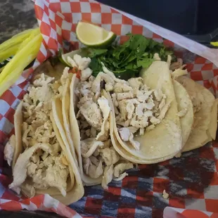 This is not the chicken taco plates we are used to. NEVER AGAIN!!!