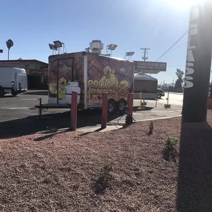 outside
