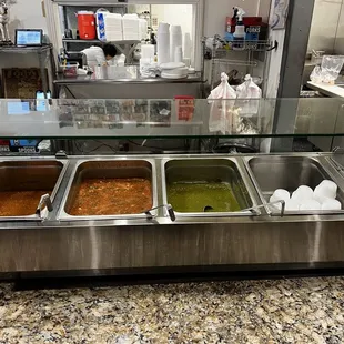 serve yourself sauces