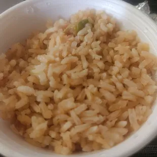 Rice. Good.