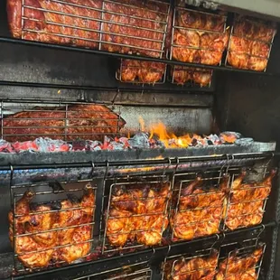 smoke coming out of a smoker