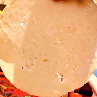 Poorly made tortillas