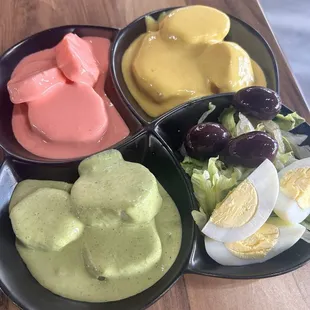 Tri Color Papá a la Huancaina