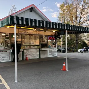 the outside of the store