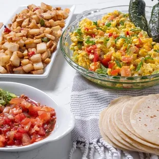 Fiesta Scramble Family Meal