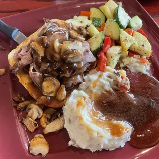 BBQ Prime Rib Sandwich